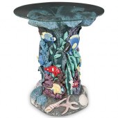 GREAT BARRIER REEF GLASS TOP T