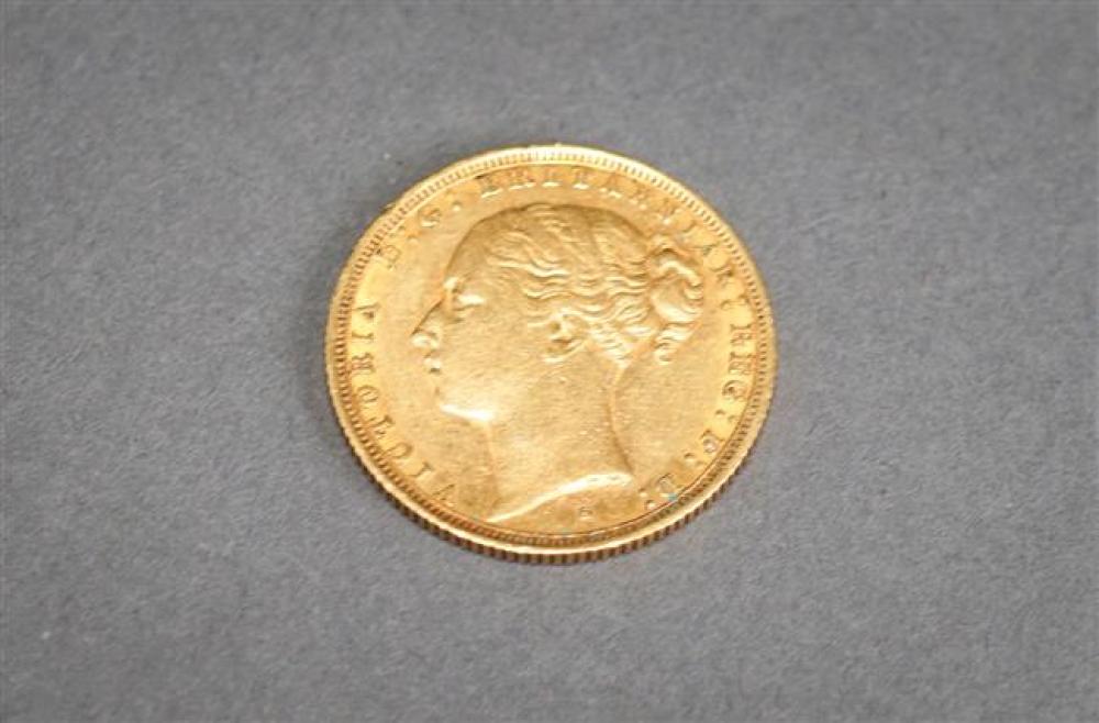 GREAT BRITAIN 1887 GOLD