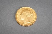 GREAT BRITAIN 1887 GOLD SOVERE