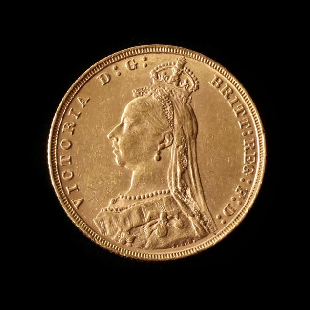 GREAT BRITAIN, 1891 GOLD