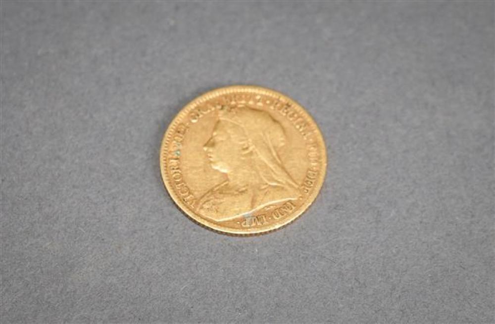 GREAT BRITAIN 1901 HALF