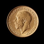 GREAT BRITAIN, 1911 GOLD SOVER