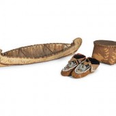 Great Lakes Birchbark Canoe, B