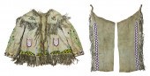 GREAT PLAINS BEADED HIDE OUTFI