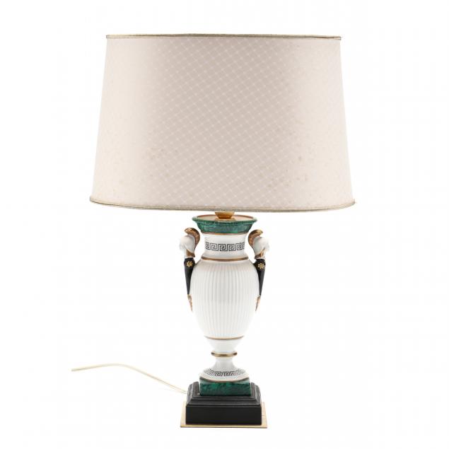 GRECIAN STYLE TABLE LAMP Mid 20th