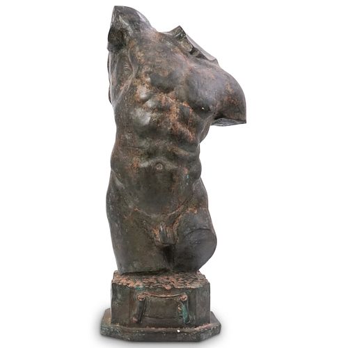 GRECO ROMAN BRONZE TORSO