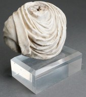 GRECO ROMAN CARVED ALABASTER T