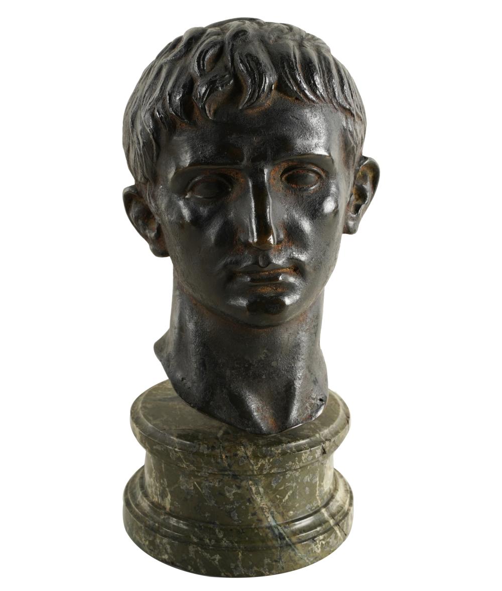 GRECO-ROMAN STYLE PATINATED