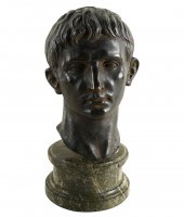 GRECO-ROMAN STYLE PATINATED BR