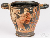GREEK APULIAN POTTERY SKYPHOS<