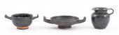 GREEK ATTIC BLACKWARE POTTERY