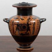 GREEK BLACK-FIGURE POTTERY HYD