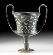 GREEK BOEOTIAN POTTERY KANTHAR