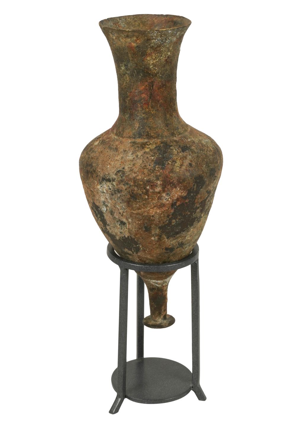 GREEK BRONZE AMPHORAGreek Bronze