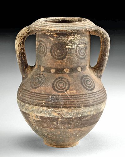 GREEK CYPRIOT POTTERY AMPHORA