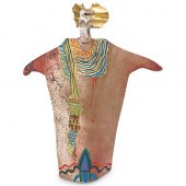GREEK FEMALE TERRACOTTA FIGURE
