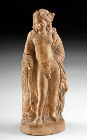 GREEK HELLENISTIC TERRACOTTA F