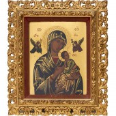GREEK ICON, OUR LADY OF PERPET