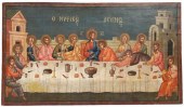 GREEK ORTHODOX ICON THE LAST S