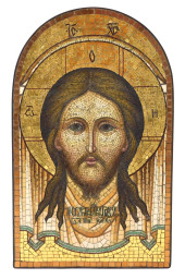 GREEK ORTHODOX MICRO-MOSAIC IC