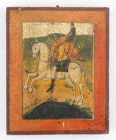GREEK PROVINCIAL ICON OF ST. G