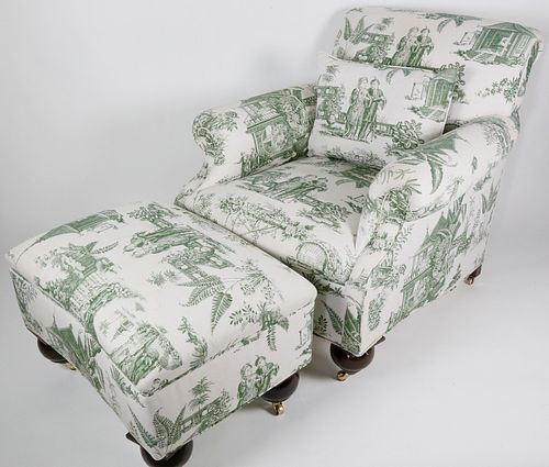 GREEN AND WHITE ORIENTAL GARDEN