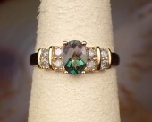 GREEN ANDESINE LABRADORITE AND