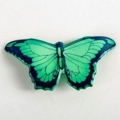 GREEN BUTTERFLY CLIP - ROYAL D