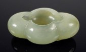 GREEN JADE QUATERFOIL BOWLGree