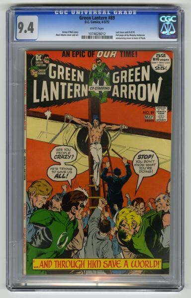 Green Lantern #89 CGC 9.4 D.C.