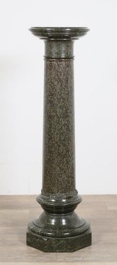GREEN MARBLE COLUMNAR FORM  PE
