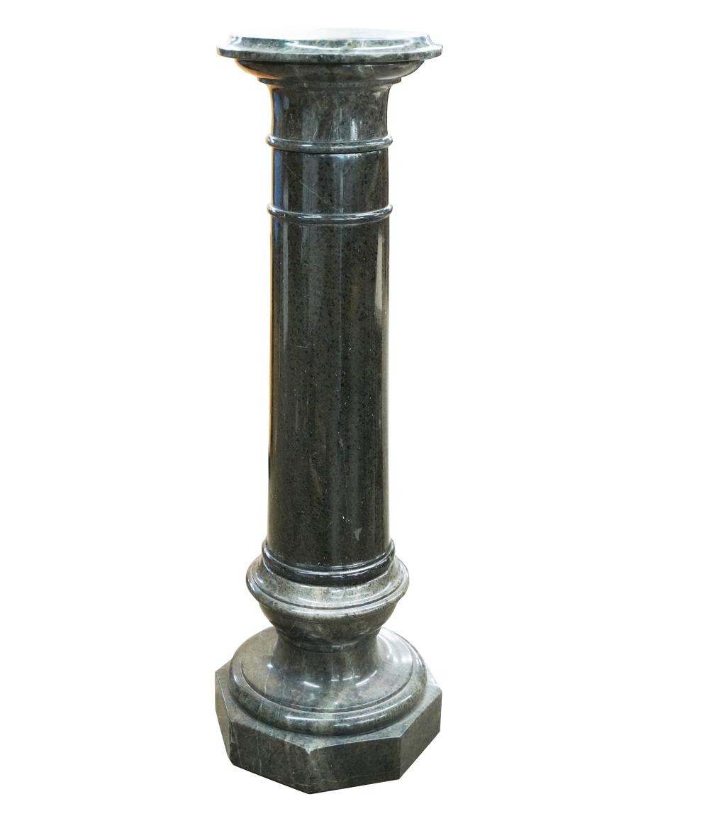 GREEN MARBLE PEDESTALGreen Marble