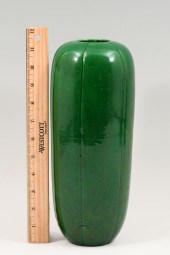 GREEN MONOCHROME CHINESE PORCE