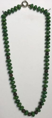 GREEN NATURAL TURQUOISE NECKLA