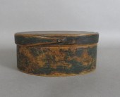 GREEN PAINTED OVAL BENTWOOD BA