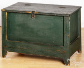 GREEN PAINTED PINE AND POPLAR
