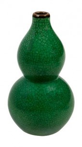 GREEN PORCELAIN CRACKLE GLAZE