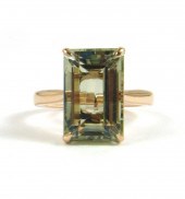 GREEN PRASIOLITE QUARTZ SOLITA