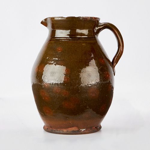 GREEN REDWARE POTTERY