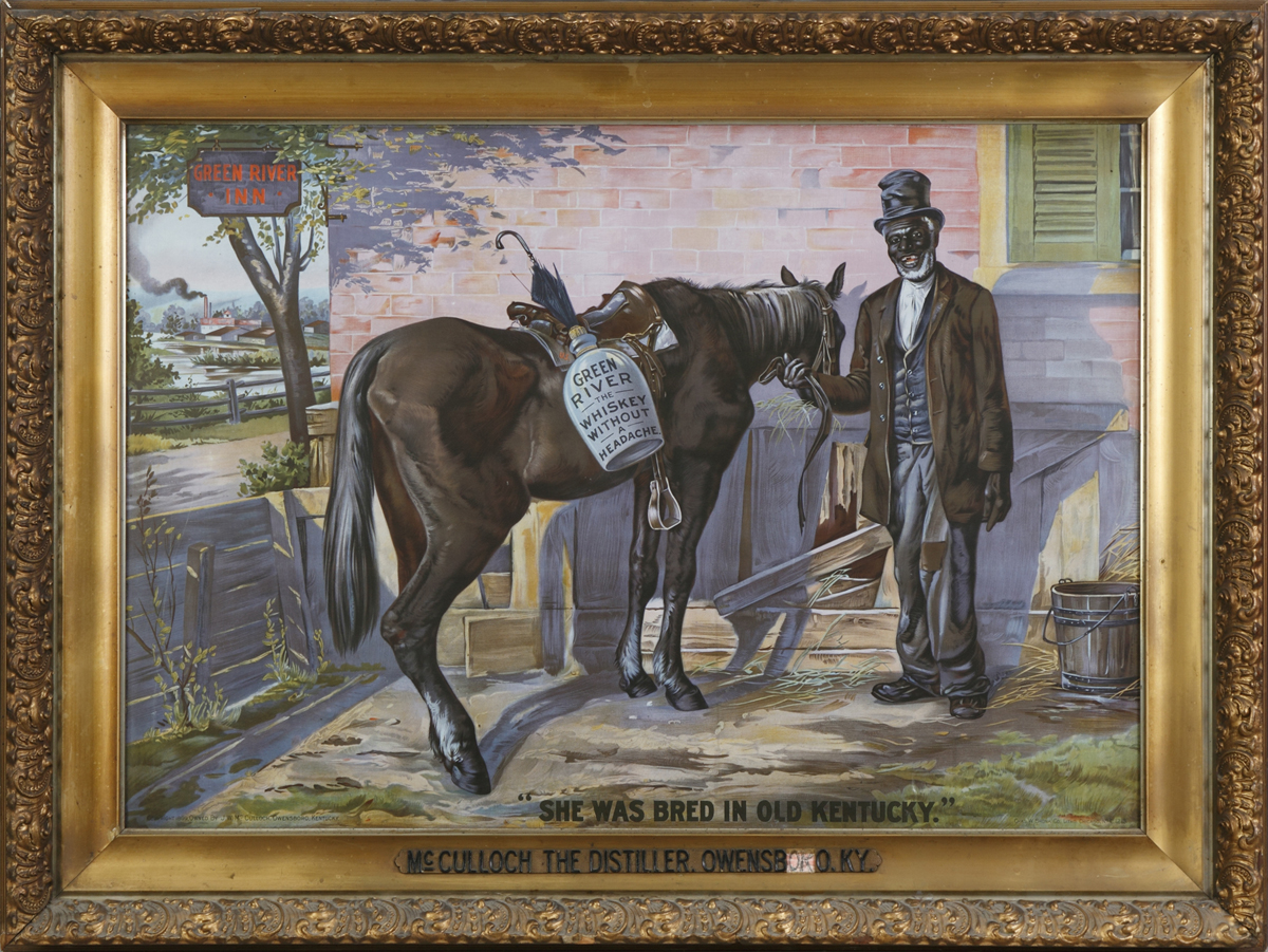 Green River Whiskey Lithographed