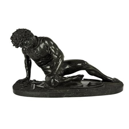 Green Serpentine Marble Figure of a