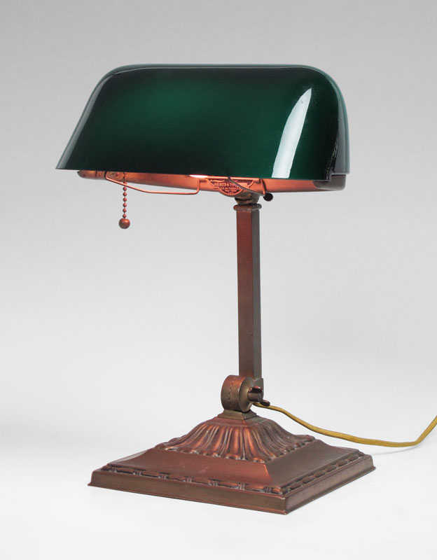 GREEN SHADE EMERALITE 8734 DESK