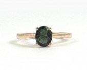 GREEN TOURMALINE AND FOURTEEN