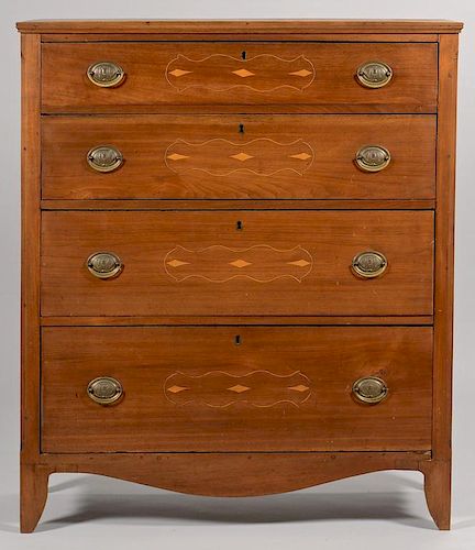 GREENE COUNTY, TN INLAID CHEST OF