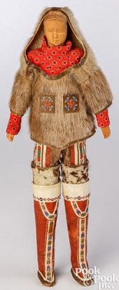 GREENLAND INUIT ESKIMO DOLL, C