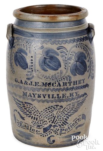 GREENSBORO, PA STONEWARE CROCK