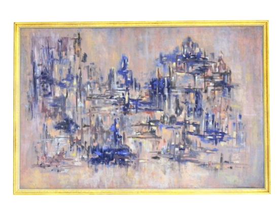 Greenstone  1950  oil on board 