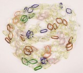 Greentown Glass? chain/whimsy;