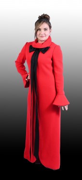GREER GARSON 1976 AWARDS DRESS