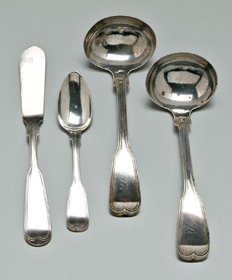 Gregg &amp; Hayden coin silver